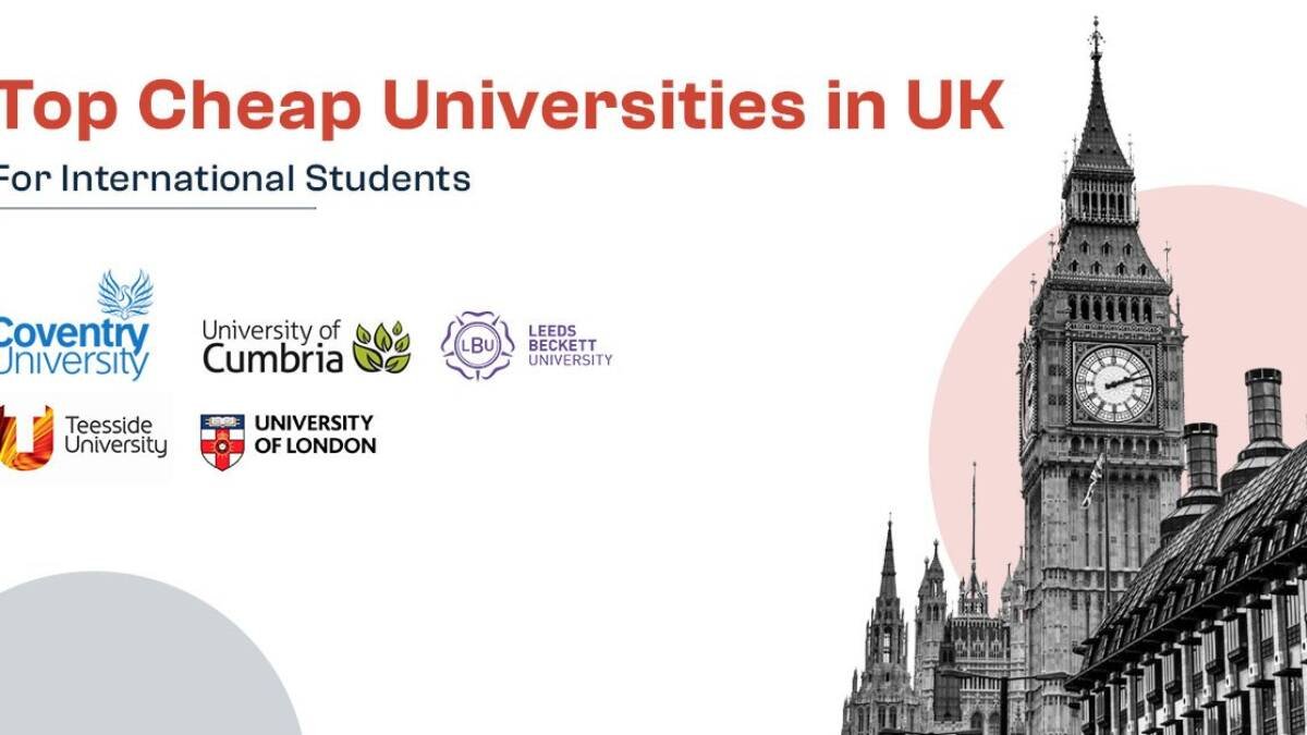 Top 10 Cheapest Universities in UK for International Students in 2026